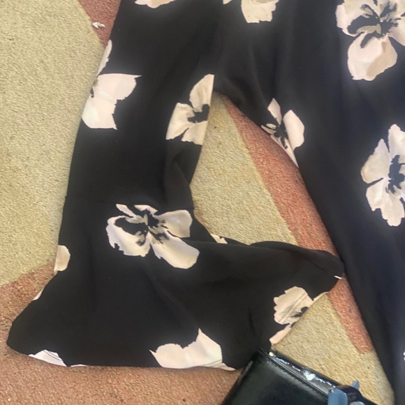 Tommy Hilfiger Black and Floral-Print A-Line Dress - Picture 7 of 14